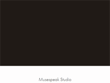 Tablet Screenshot of musespeak.com
